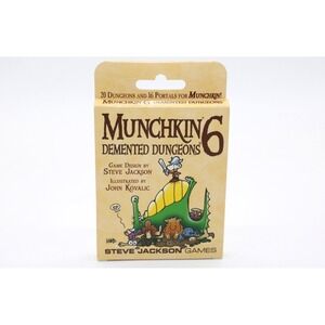 SJG Munchkin 6 - Demented Dungeons Box of 20 Dungeons & Manual (no portals) 1457